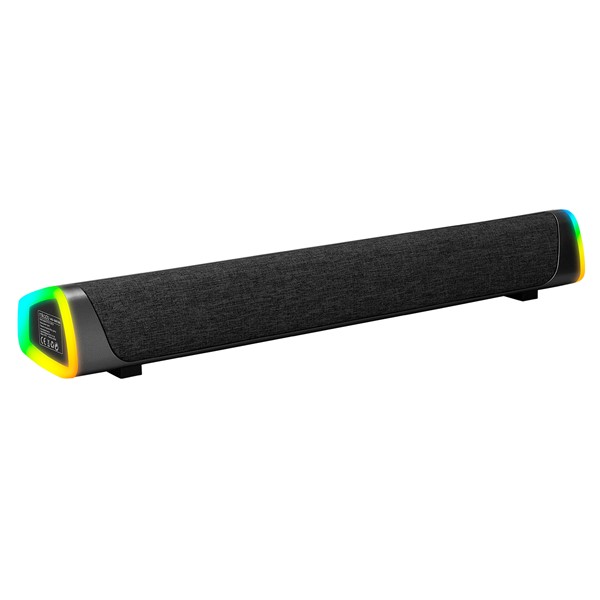 Mikado MD-SBT26 Siyah 3W*2 1200mAh Bluetooth,FM,TF Card Led Işıklı Soundbar Speaker