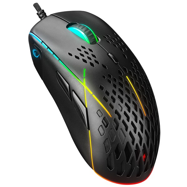 Rampage SMX-R111 DEFILADE 12400dpi RGB Işıklı Super Light Makrolu Gaming Oyuncu Mouse