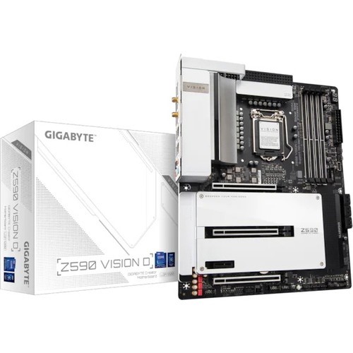 Gıgabyte Z590-Vısıon-D 2Xddr4 Dp/Hdmı Glan/Wıfı/Bt 2X M.2 1200Pin Anakart