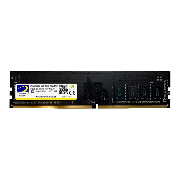 TWINMOS 4GB DDR4 2666Mhz PC RAM VALUE MDD44GB2666D