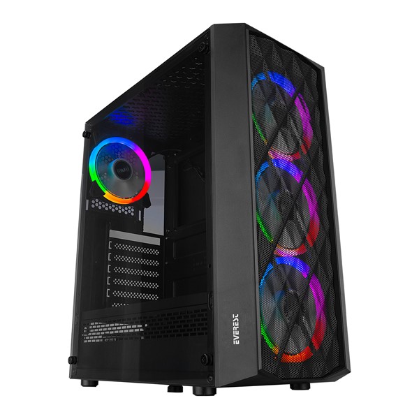 EVEREST BUMPY 4-FANLI GAMING MID-TOWER PC KASASI