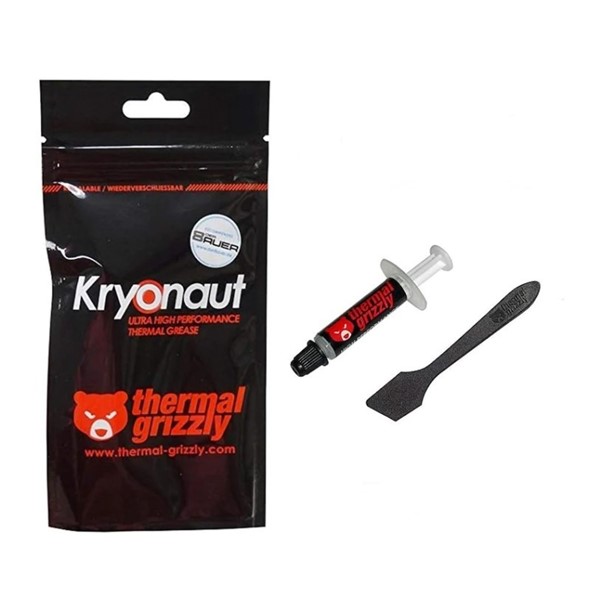 Thermal Grizzly Kryonaut 1Gr 12.5W  - Yüksek Performanslı Termal Macun