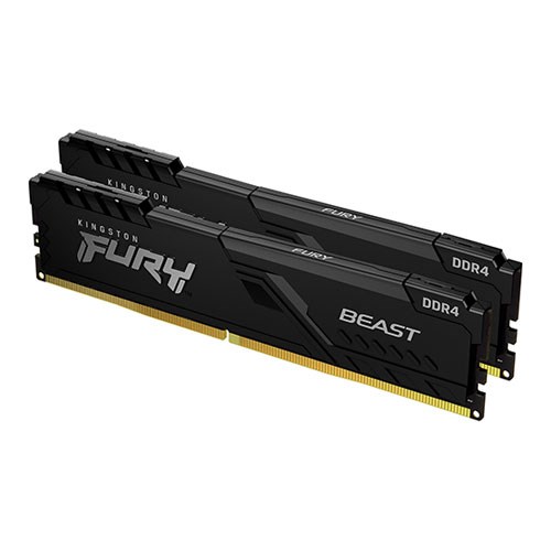 KINGSTON 32GB (2X 16GB) DDR4 3600MHZ CL18 PC RAM FURY BEAST KF436C18BBK2/32