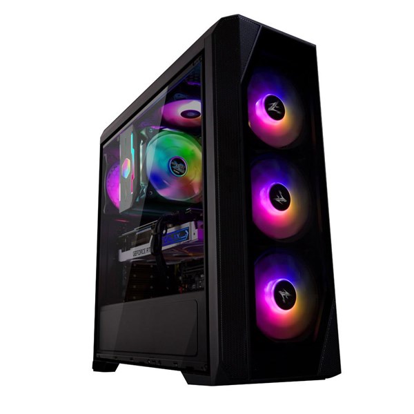 ZALMAN 600W N5-TF 4-RGB FANLI GAMING MID-TOWER PC KASASI