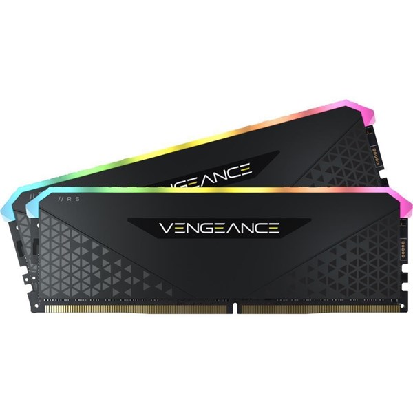 CORSAIR 16GB (2X 8GB) DDR4 3600MHZ CL18 DUAL KIT RGB PC RAM VENGEANCE RGB RS CMG16GX4M2D3600C18