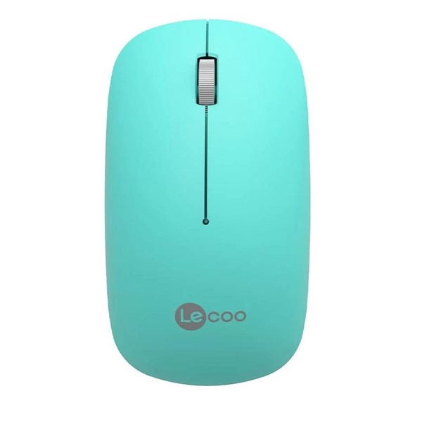 LENOVO LECOO WS214 Kablosuz 1600dpi Optic Turkuaz Mouse