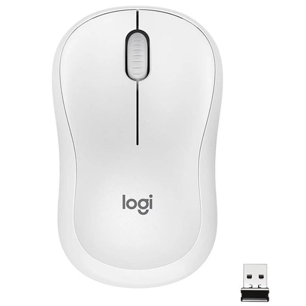 LOGITECH M221 Sessiz Kablosuz Mouse Beyaz 910-006511