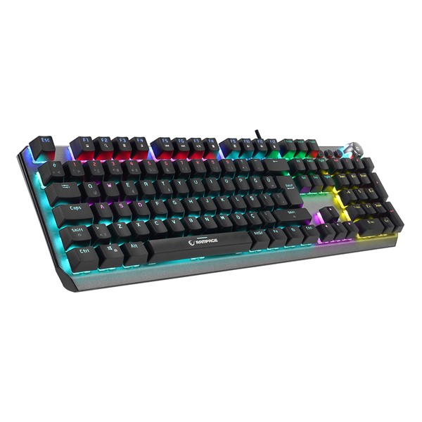 Rampage KB-R206 SELECT Rainbow Aydınlatmalı Blue Switch Mekanik Gaming Oyuncu Klavyesi