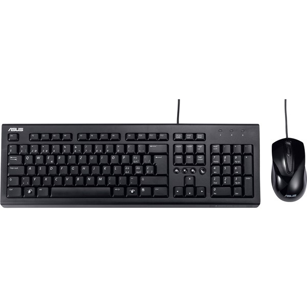 Asus U2000 Usb Multimedya Q Klavye Mouse Set