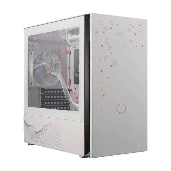 COOLERMASTER SILENCIO S400 TG SAKURA EDITION MCS-S400-WG5N-S00 GAMING MICRO-TOWER PC KASASI BEYAZ