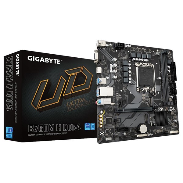 GIGABYTE B760M H DDR4 HDMI PCIE 4.0 1700P MATX