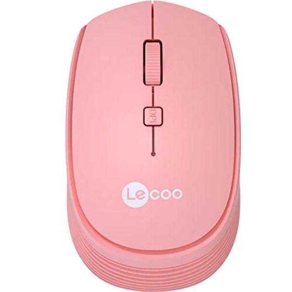 LENOVO LECOO WS202 Kablosuz 1200dpi Optic Pembe Mouse