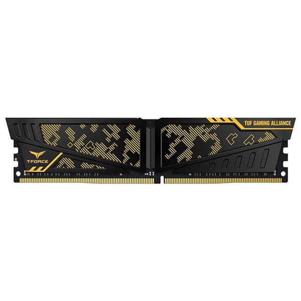 TEAM 8GB DDR4 3200MHZ CL16 PC RAM T-FORCE VULCAN TUF GAMING ALLIANCE TLTYD48G3200HC16C01