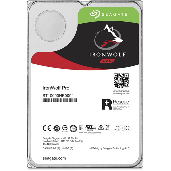 SEAGATE 10TB IRONWOLF ST10000VN008 7200 RPM 256MB SATA-3 NAS Diski