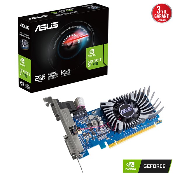 ASUS GT730 2GB 2GD3-BRK-EVO DDR3 64bit HDMI PCIe 16X v2.0	