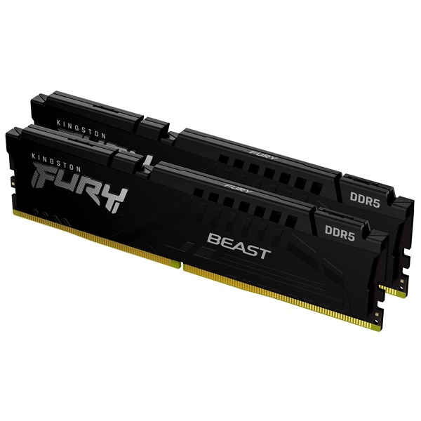 KINGSTON 16GB (2X 8GB) DDR5 6000MHZ CL40 DUAL KIT PC RAM FURY BEAST KF560C40BBK2/16	