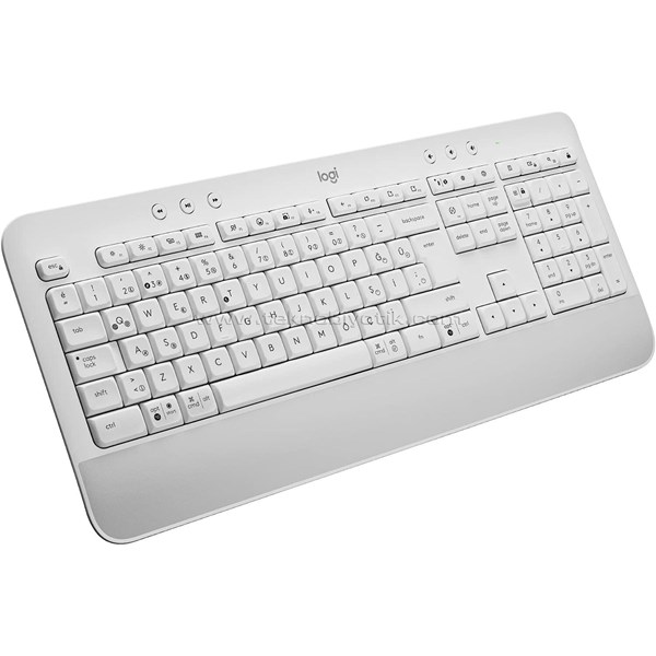 LOGITECH Q SIGNATURE 920-010973 Kablosuz Beyaz Klavye