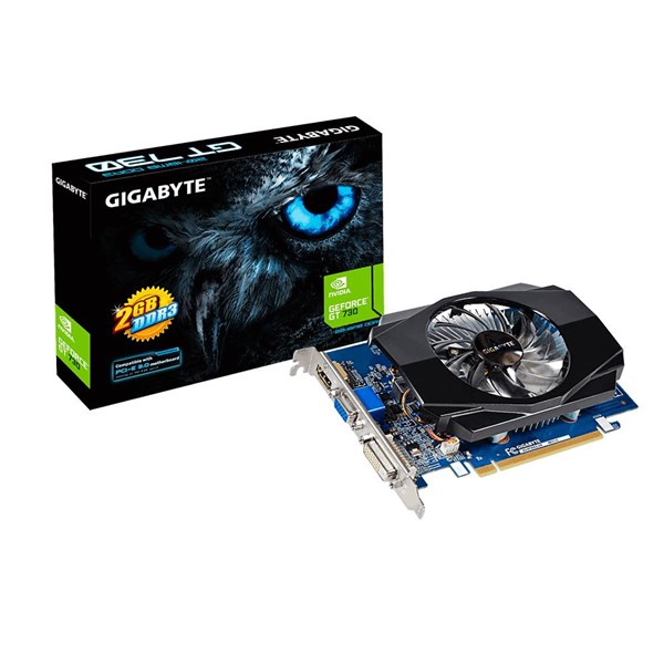 GIGABYTE 2GB GT730 GV-N730D3-2GI DDR3 128bit HDMI-DVI PCIE 2.0