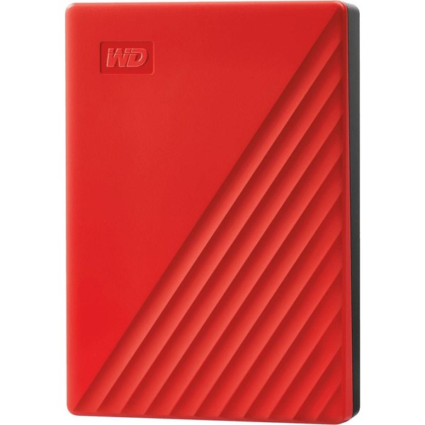 WD 4TB MY PASSPORT WDBPKJ0040BRD-WESN USB 3.2 HARİCİ DİSK KIRMIZI