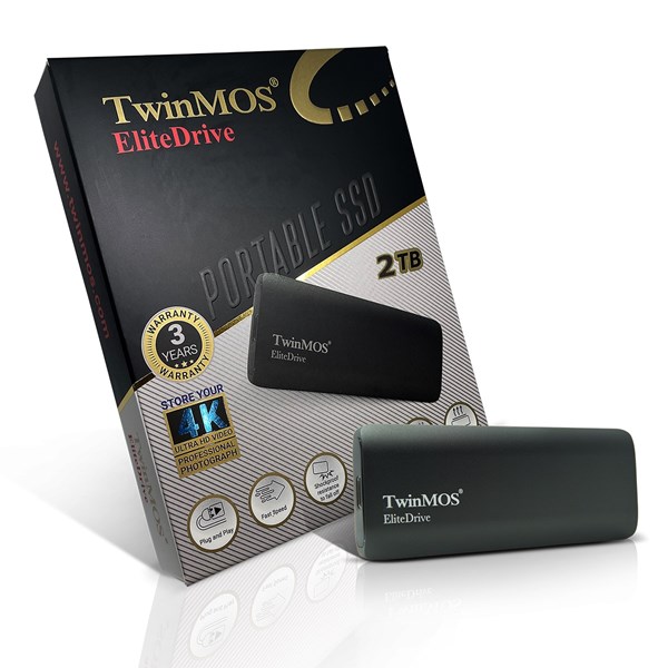 TWINMOS 2TB PSSD2TBMEDB USBC HARİCİ SSD DİSK