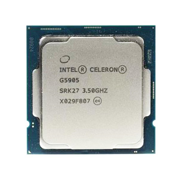 INTEL Celeron G5905 4MB 2çekirdekli O/B UHD610 1200p 58w Kutusuz+Fansız