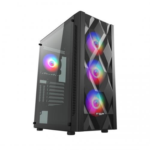 FSP 650W CMT395A Gaming Mid-Tower PC Kasası