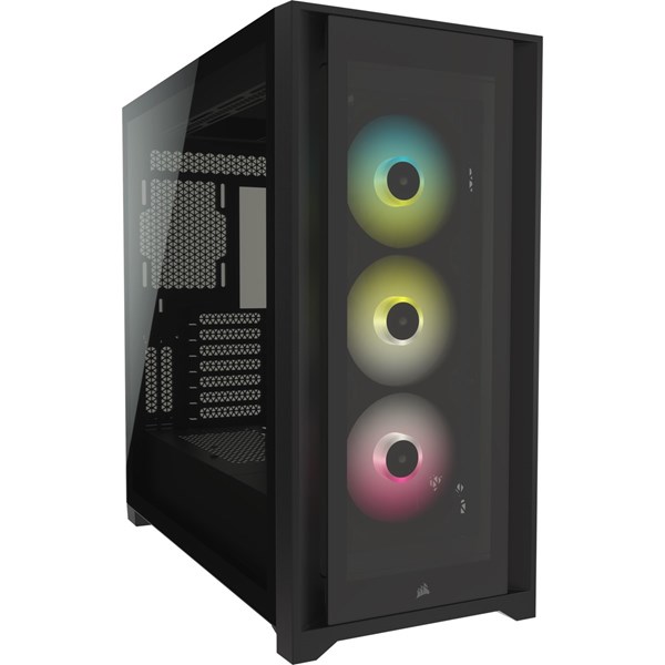 CORSAIR 5000X CC-9011212-WW 3-RGB FANLI GAMING MID-TOWER PC KASASI