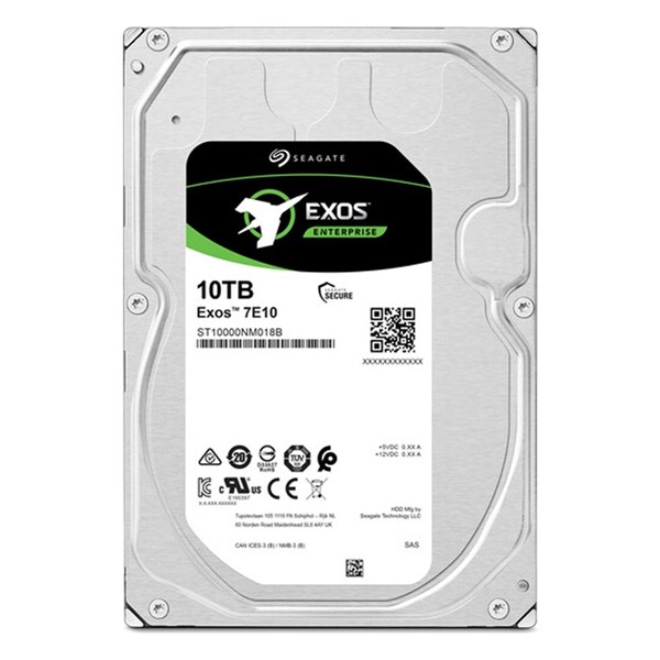 SEAGATE 10TB EXOS X18 ST10000NM017B 256MB 7200RPM SATA-3 NAS VE GÜVENLİK DİSKİ