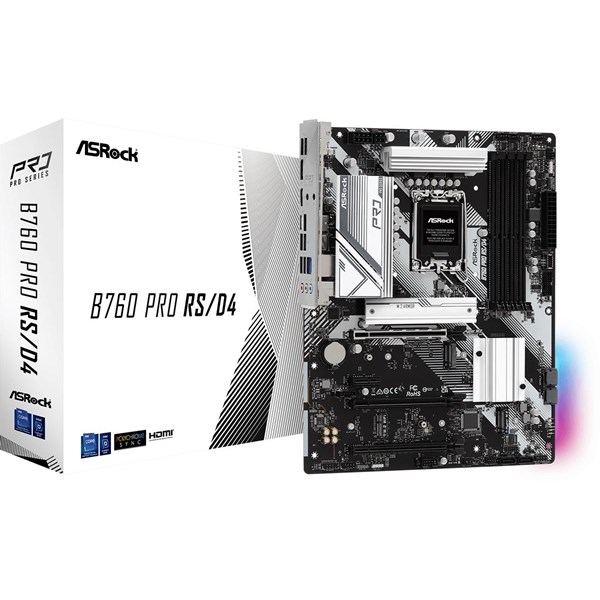 ASROCK B760 PRO D4 DDR4 HDMI-DP PCIE 4.0 1700p ATX