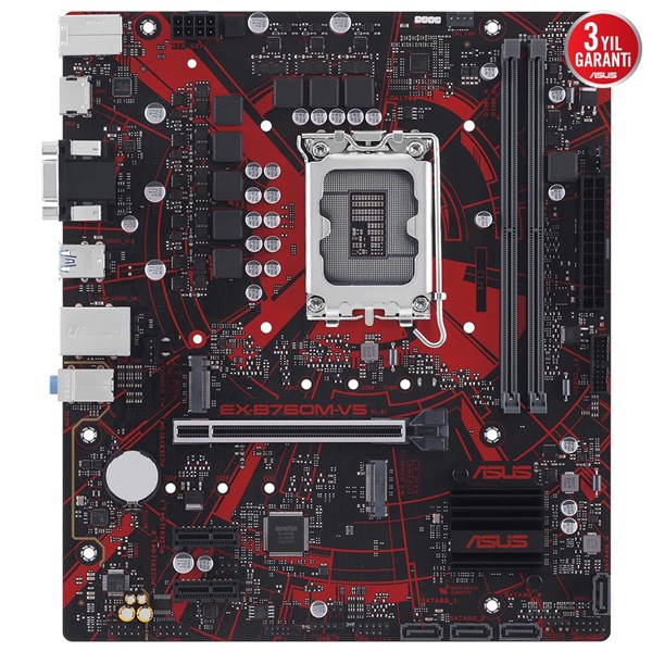 ASUS EX-B760M-V5 DDR5 HDMI PCIE 4.0 1700P mATX