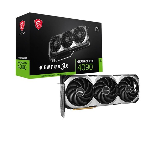 MSI RTX4090 24GB VENTUS 3X E 24G OC GDDR6X 384bit HDMI DP PCIe 4.0