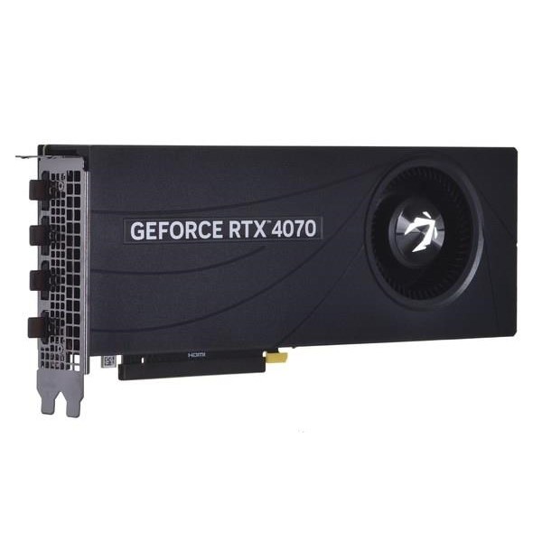 ZOTAC RTX4070 12GB BLOWER ZT-D40700H-10B GDDR6X 192bit HDMI DP PCIe 4.0 Kutusuz