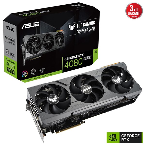 ASUS RTX4080 SUPER 16GB TUF RTX4080S-16G GAMING GDDR6X 256bit HDMI DP PCIe 16X v4.0