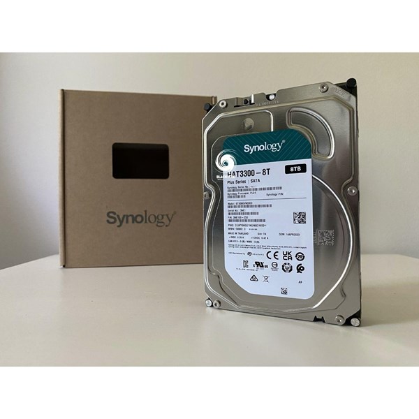 SYNOLOGY 8TB HAT3300-8T 256MB 5400RPM SATA-3 NAS DİSKİ