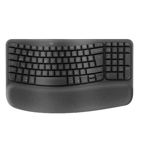 Logitech Wave Keys Kablosuz Klavye Q TR Siyah 920-012311