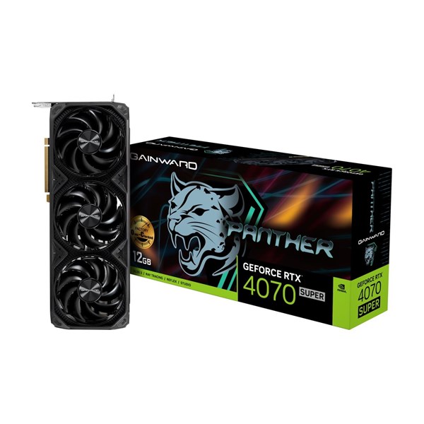 GAINWARD 12GB RTX4070 SUPER PANTHER OC NED407ST19K9-1043Z GDDR6X 192Bit PCIE 4.0