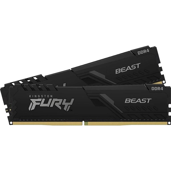 KINGSTON 64GB (2X 32GB) DDR4 3200MHZ CL16 DUAL KIT PC RAM FURY BEAST KF432C16BBK2/64