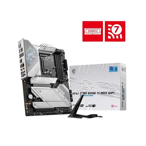 MSI MPG Z790 EDGE TI MAX WIFI-7 DDR5 HDMI-DP PCIE 4.0 1700P ATX 