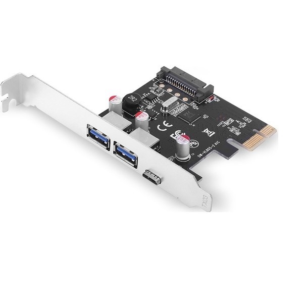 DARK DK-AC-U31P PCIe 2port USB 3.0,Type-C Çevirici Kart