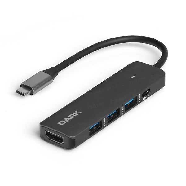 DARK DK-AC-U31X41 Type-C & USB 3.0 Dönüştürücü Çevirici HUB