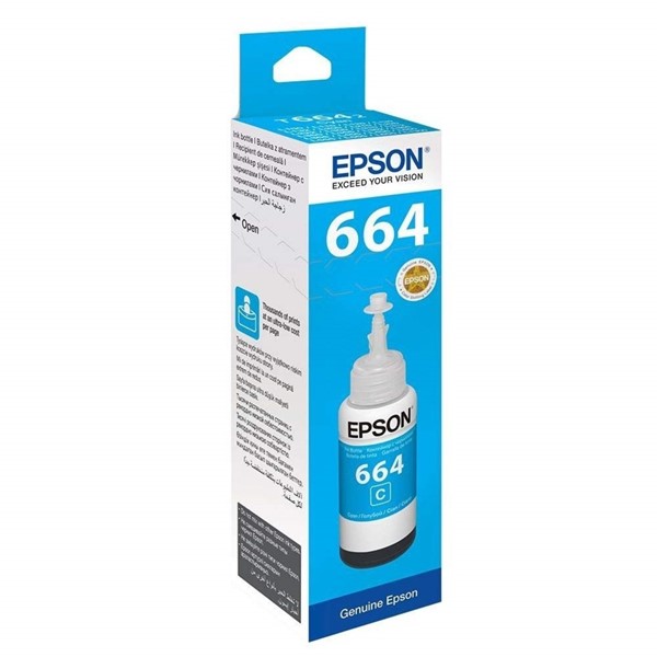 EPSON T66424A Mavi 70ml Tanklı Sistem Mürekkebi