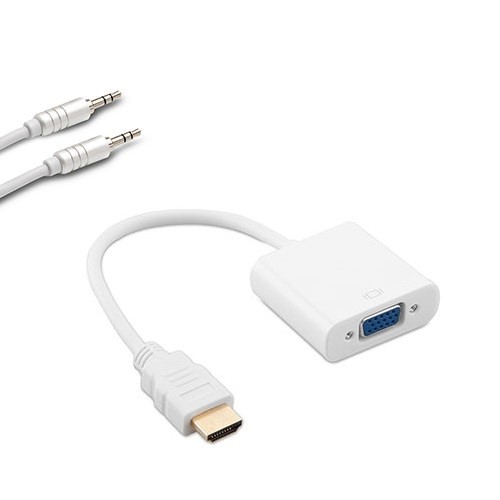 S-LINK SL-HVS13 0.15metre HDMI-VGA (D) Görüntü Adaptörü Beyaz 1080p