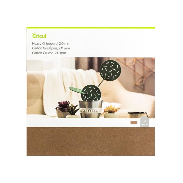 CRICUT 2007761 Kalın Sunta 28X28cm 5Li Paket (4 Desenli Ve 1 Kraft)