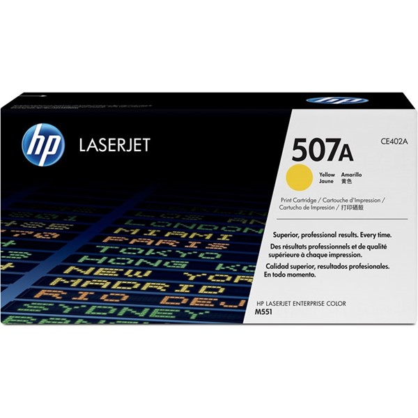 Hp Ce402a (507A) Sarı Toner 6.000 Sayfa