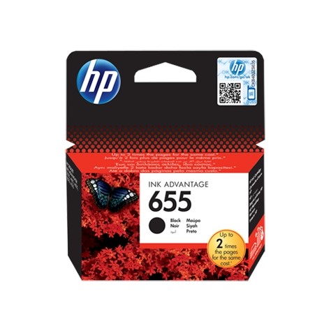 Hp Cz109ae (655) Sıyah Murekkep Kartusu 550 Sayfa