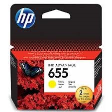 Hp Cz112ae (655) Sarı Murekkep Kartusu 600 Sayfa