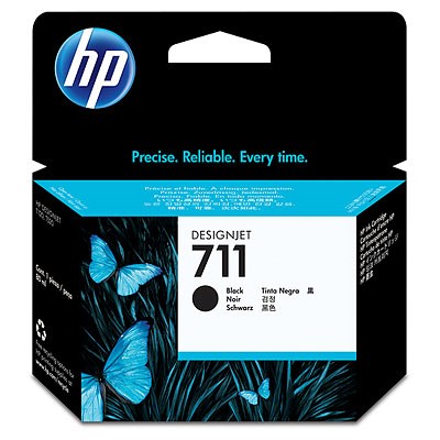 Hp Cz133a (711) Sıyah 80 Ml Genıs Format Murekkep Kartusu