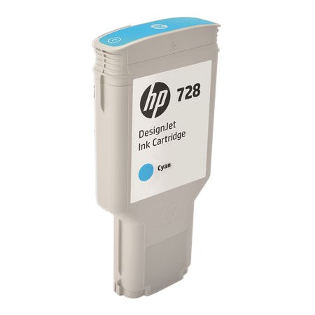 Hp F9k17a (728) Cyan 300 Ml Genıs Format Murekkep Kartusu