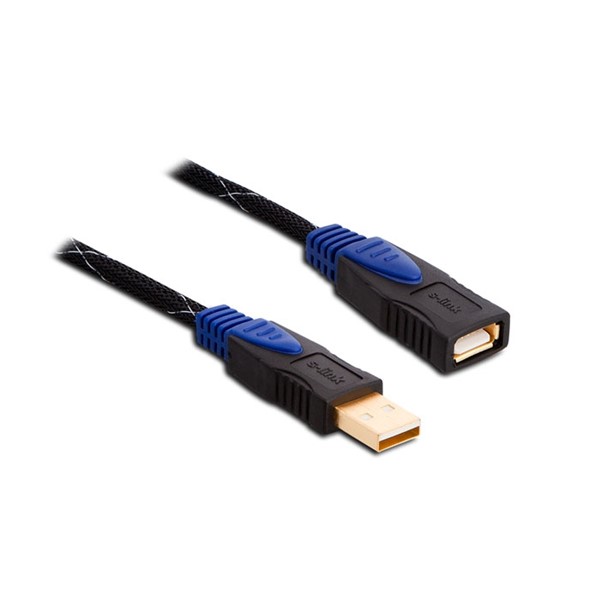 S-link SLX-979 Usb2.0 10m Gold Kılıflı Uzatma Kablosu