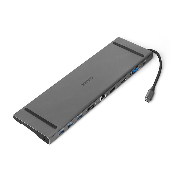 Dark Dk-Ac-U31x45 Type-C To Hdmı/Vga/Dp/Eth/Usb Çevirici Hub